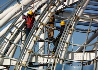鋼結構框架建筑如何進行施工呢？